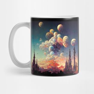 Cloud Moons - Fantasy Landscape Mug